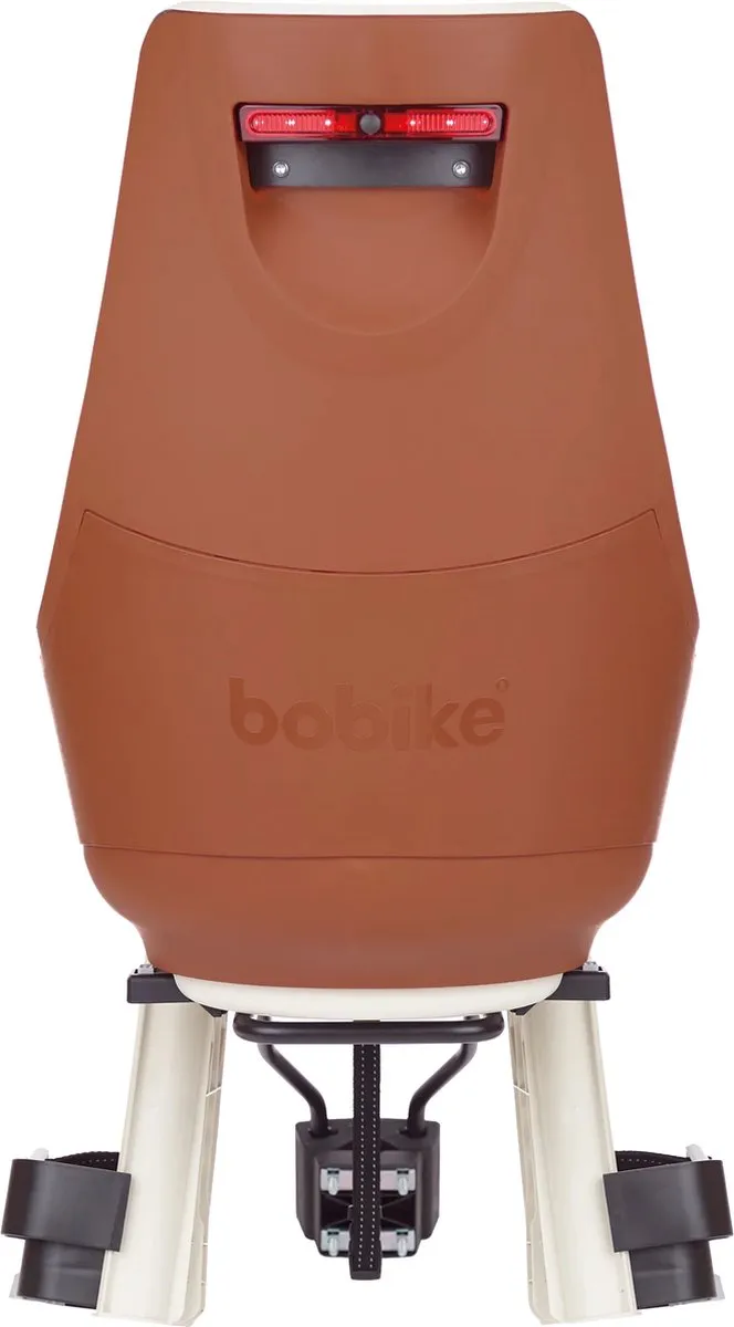 Bobike Exclusive Maxi Plus Fietsstoeltje - Framebevestiging - Cinnabruin
