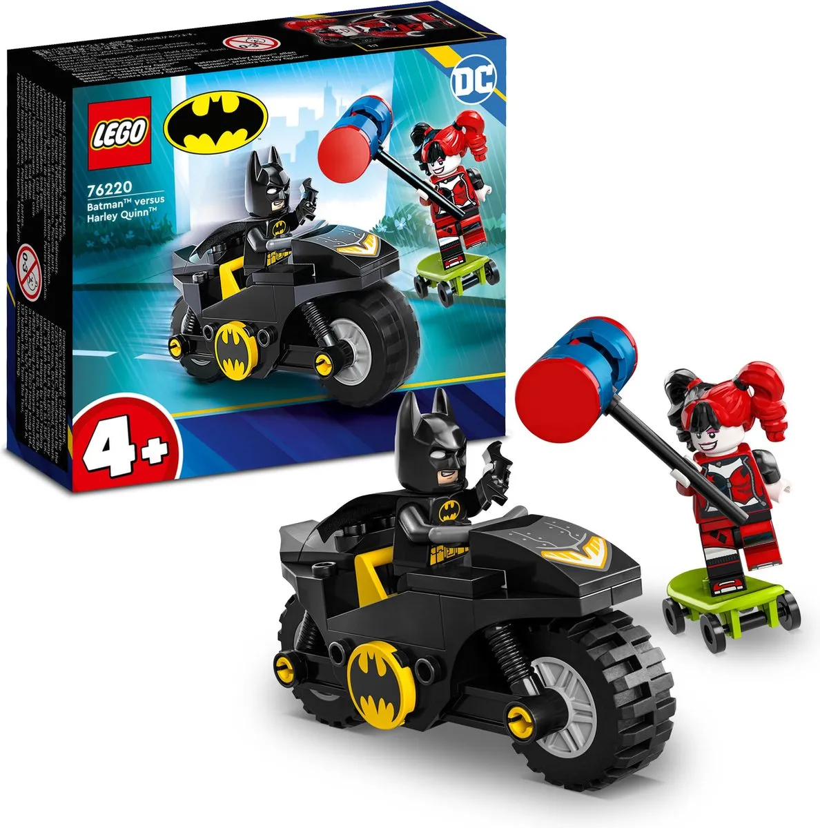LEGO DC Batman vs. Harley Quinn 76220 - Bouwset - afbeelding 4 van 6