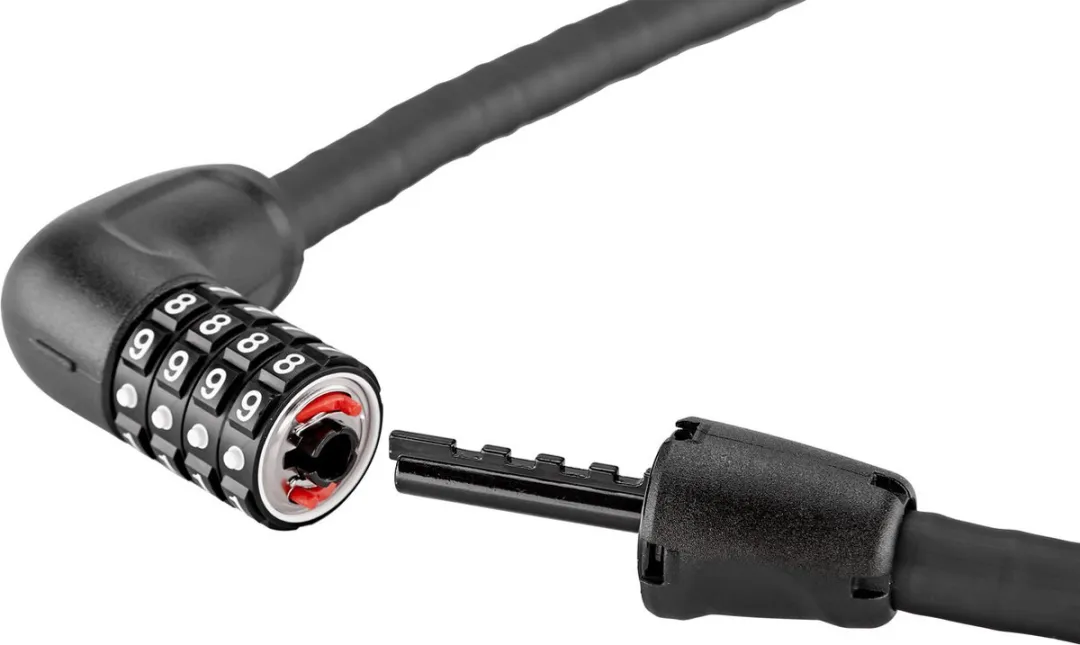 ABUS Steel-O-Flex Tresorflex 6615C Kabelslot 85cm - Black