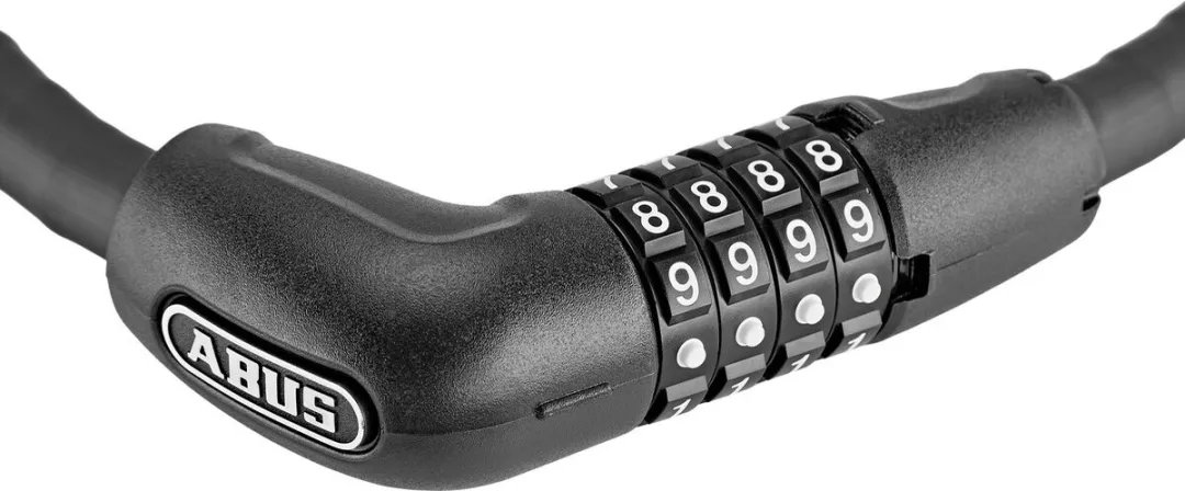 ABUS Steel-O-Flex Tresorflex 6615C Kabelslot 85cm - Black - afbeelding 6 van 6
