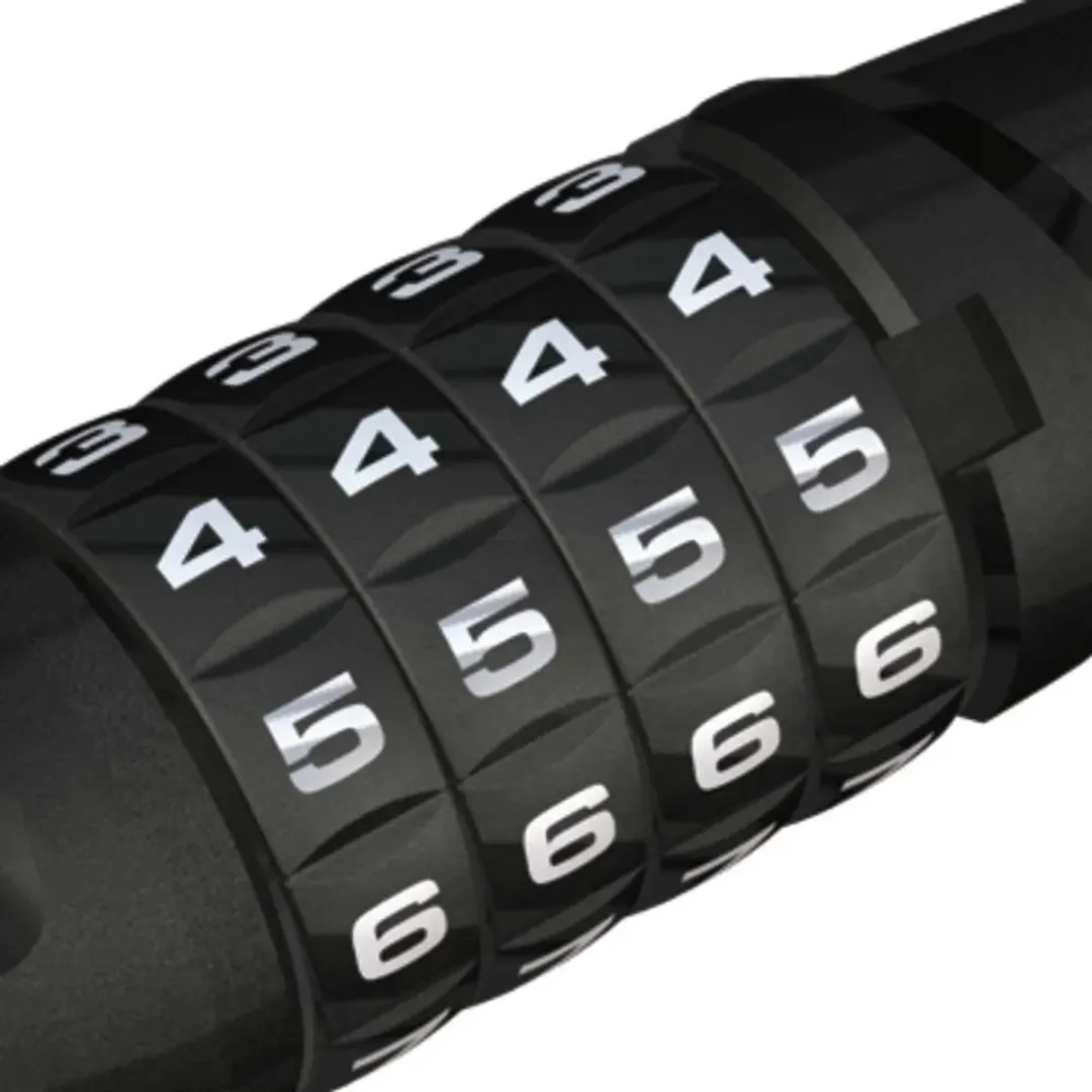 ABUS Steel-O-Flex Tresorflex 6615C Kabelslot 85cm - Black