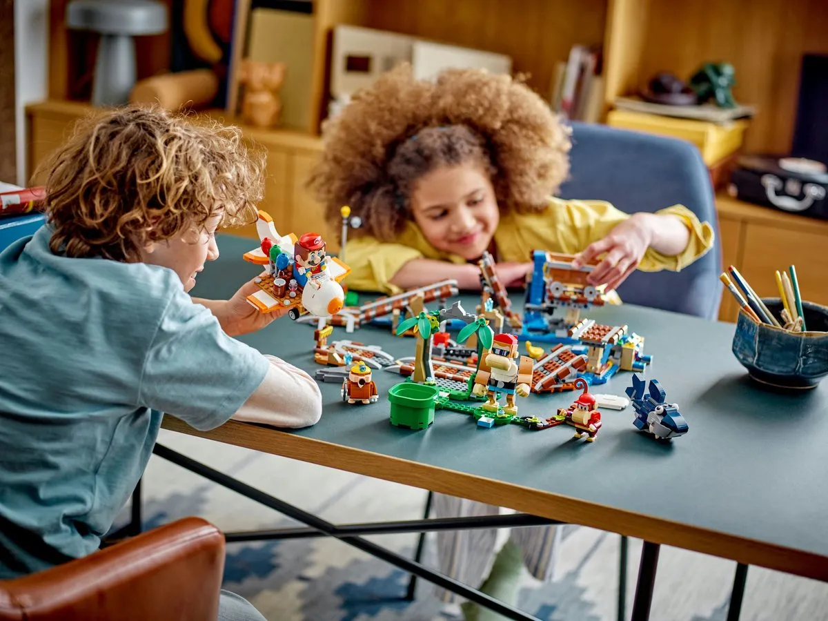 LEGO Super Mario Diddy Kongs Mijnwagenrit 71425