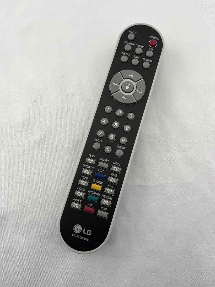 LG 6710T00003E Afstandsbediening - Wit/Zwart
