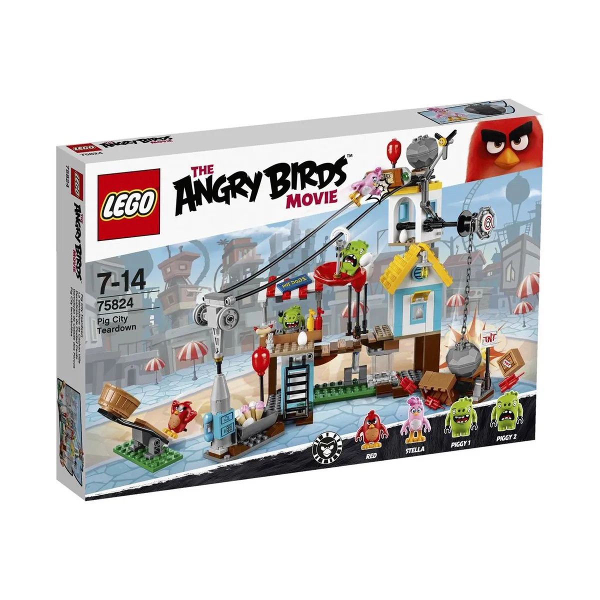 LEGO Angry Birds Pig City Sloopfeest 75824