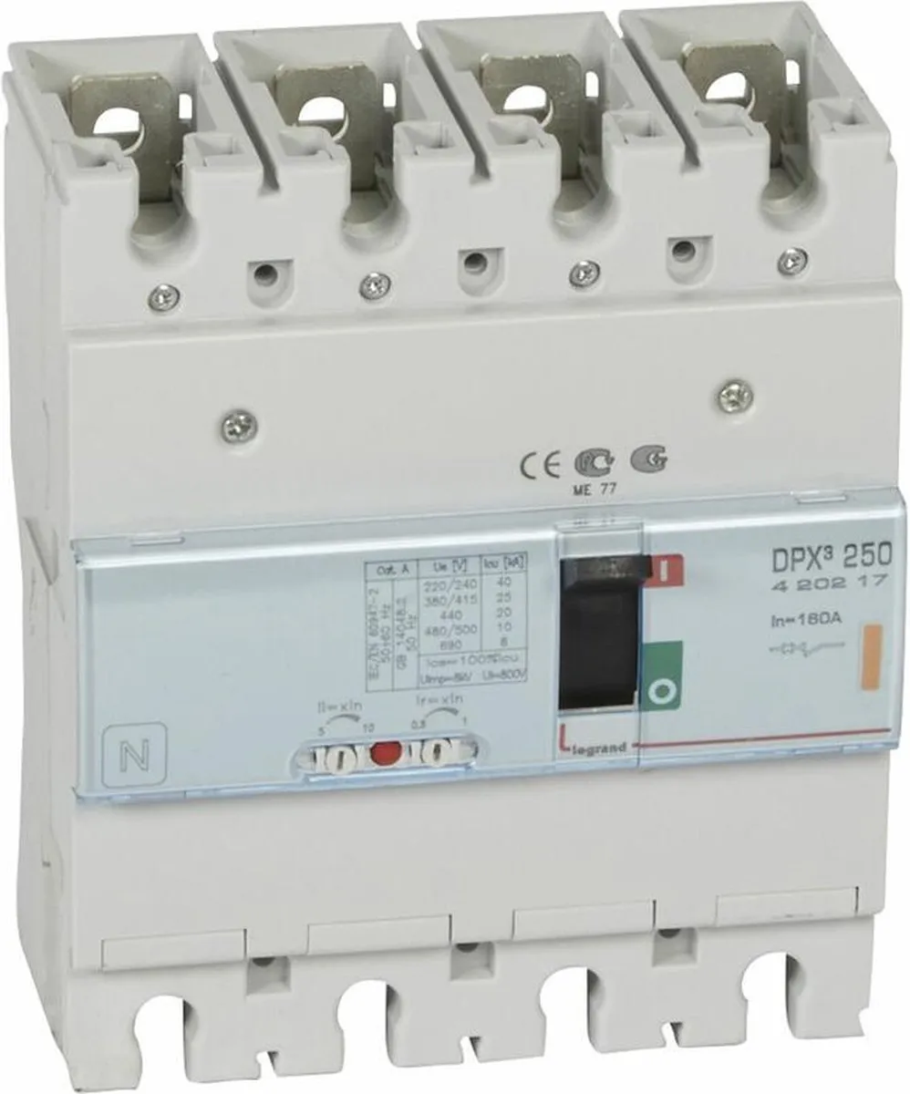Legrand DPX³ Thermisch-magnetische stroomonderbreker 250A