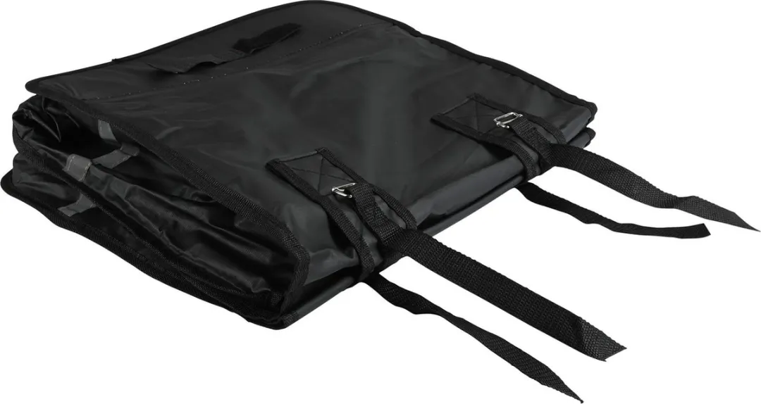 Lastpak Fietstas Dubbel 35L - Mat Zwart - afbeelding 6 van 6