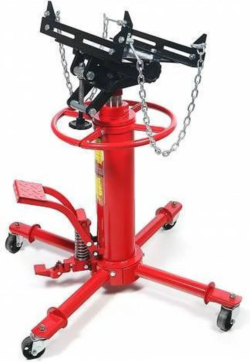 HBM Versnellingsbakkrik 500 Kg - Rood/Zwart - afbeelding 2 van 2