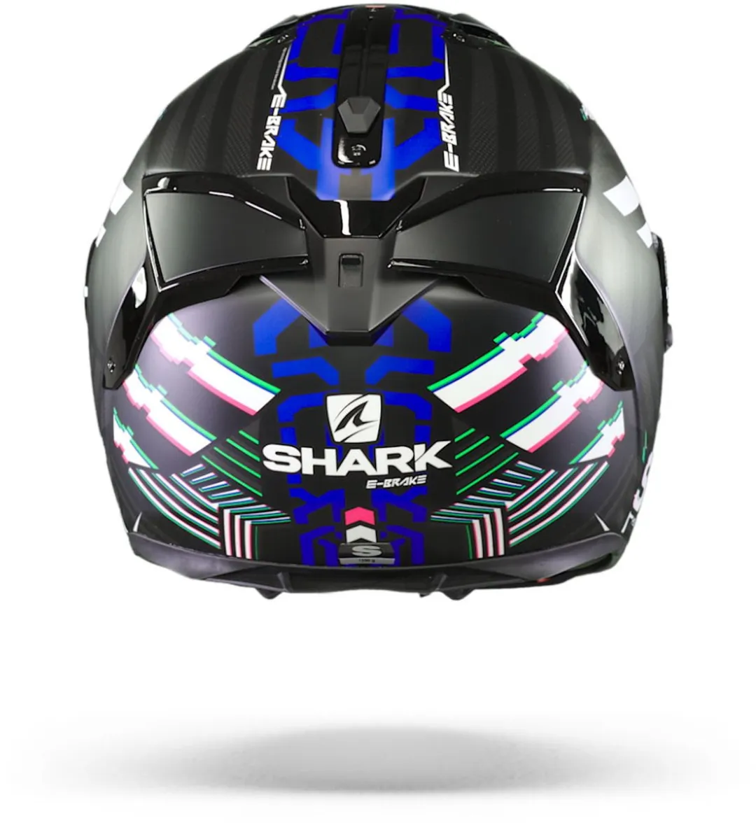 Shark Spartan GT Bcl. Micr. E-Brake Helm - XL - Mat Zwart/Blauw