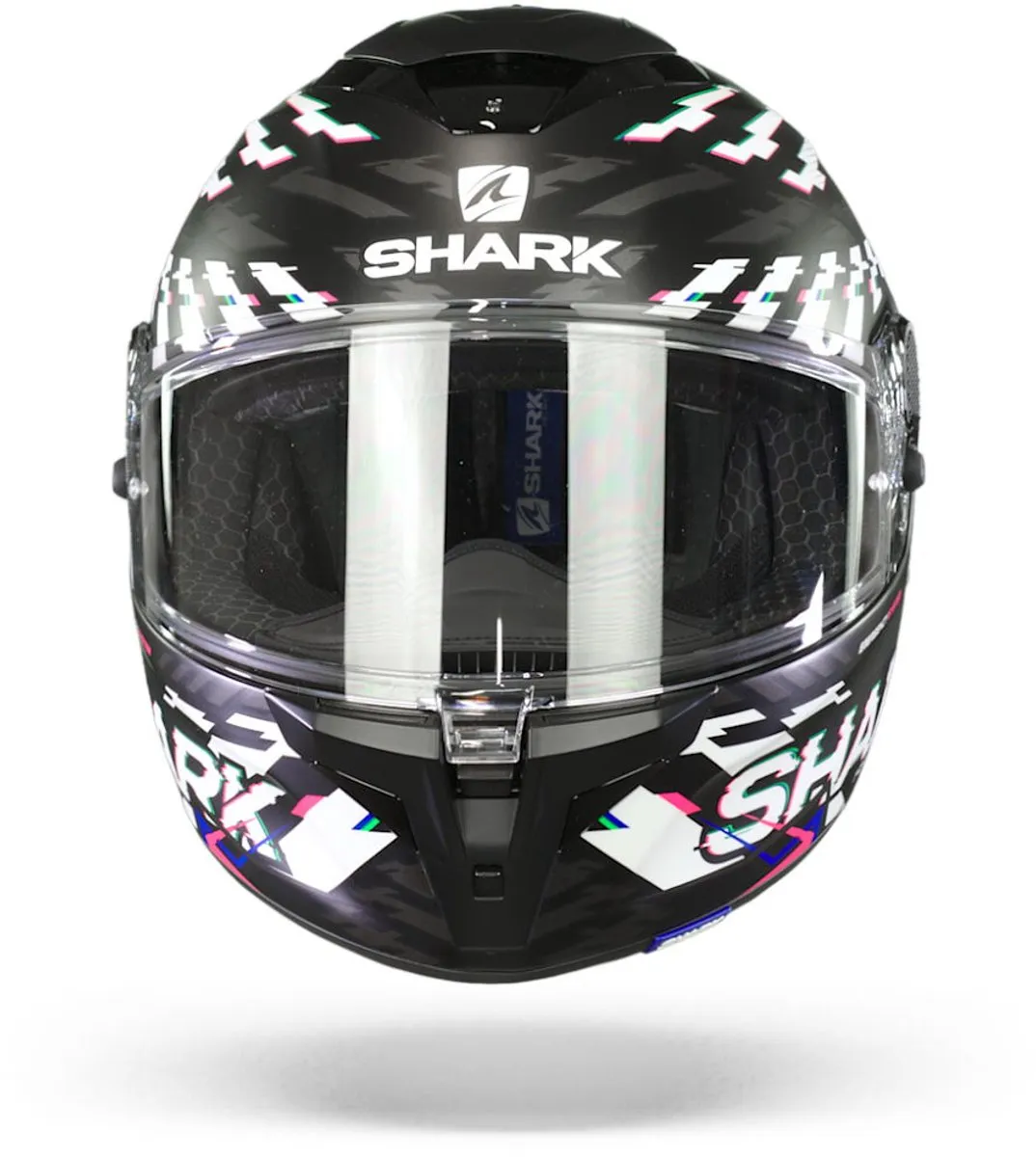 Shark Spartan GT Bcl. Micr. E-Brake Helm - XL - Mat Zwart/Blauw