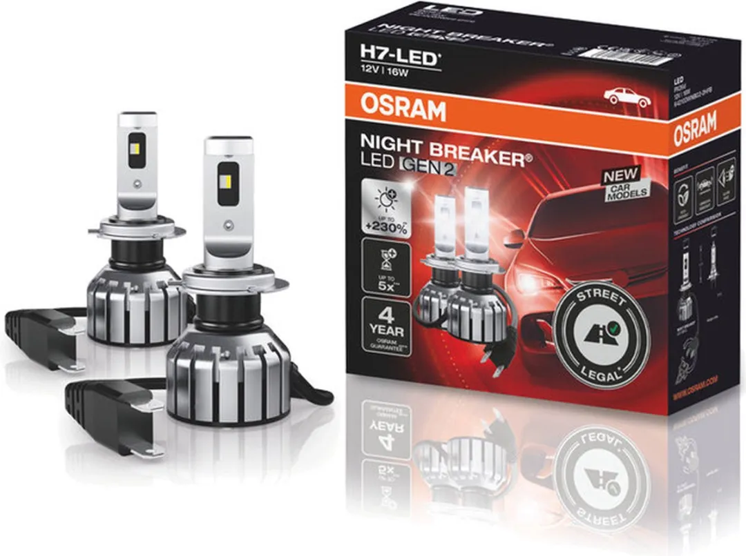 Osram H7 LED Koplamp Night Breaker LED Gen2