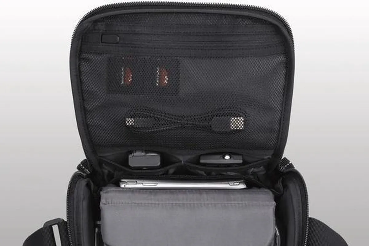 Sony LCS-SL10 Camerahoesje - 2 Lenzen - Zwart