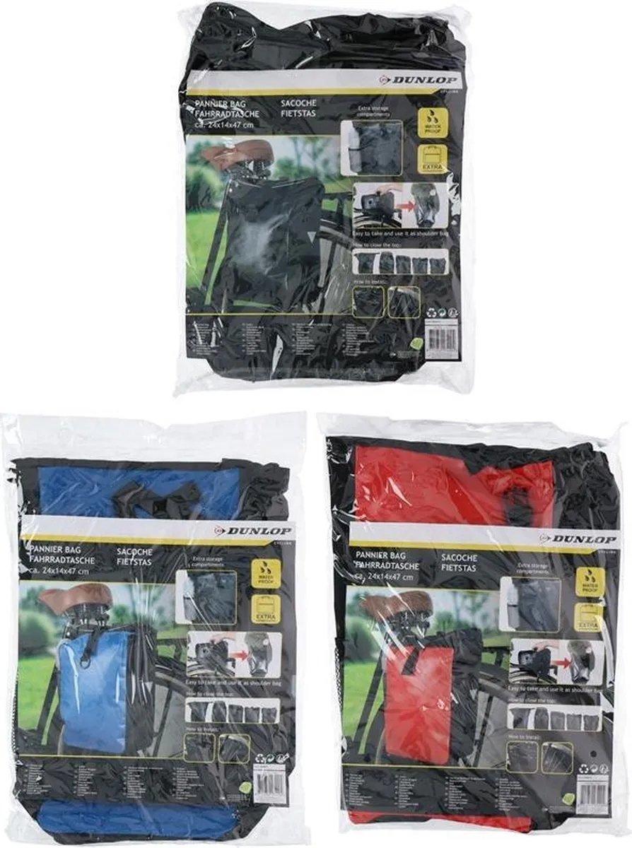 Dunlop 4-in-1 Fietsrugtas 16L