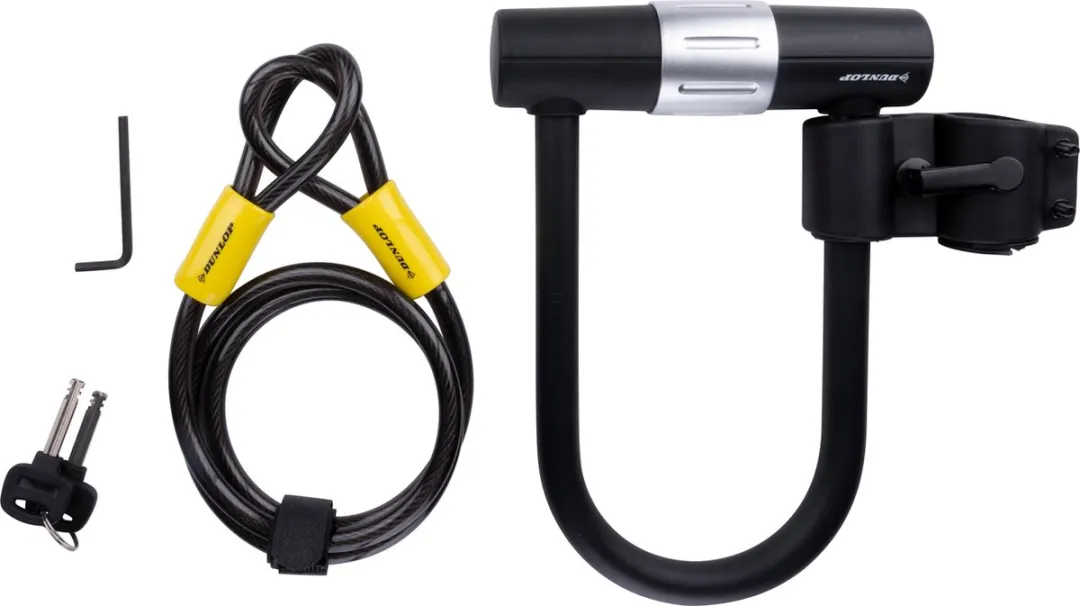 Dunlop Combinatie Fietsbeveiliging 120cm