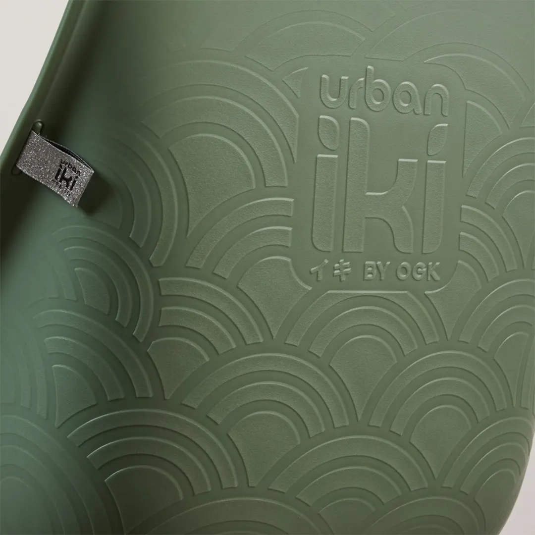 Urban Iki Fietsstoeltje Achter Ta–ke Dragermontage - Icho Green/ Kurumi Brown