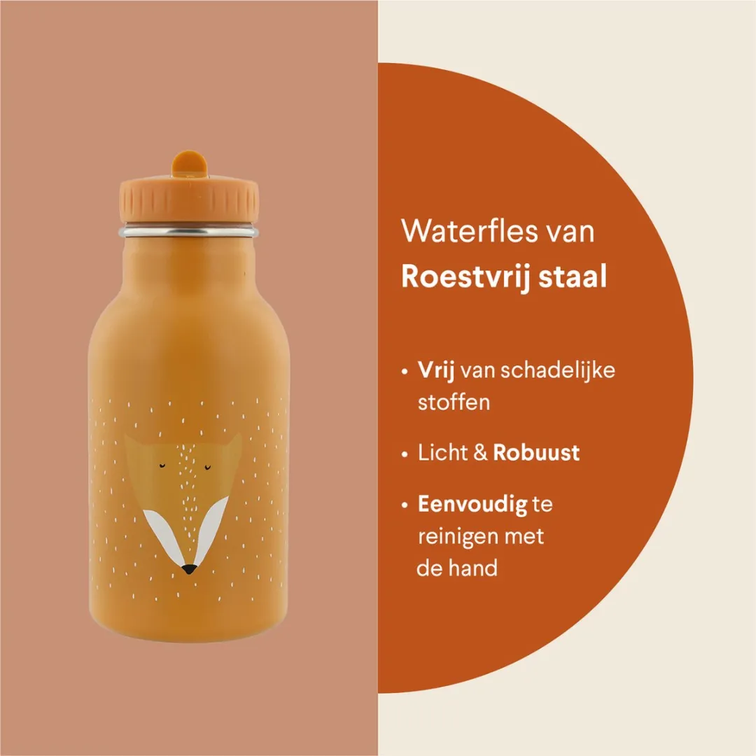 Trixie Mr. Fox Thermos Drinkfles 350ml - Oranje