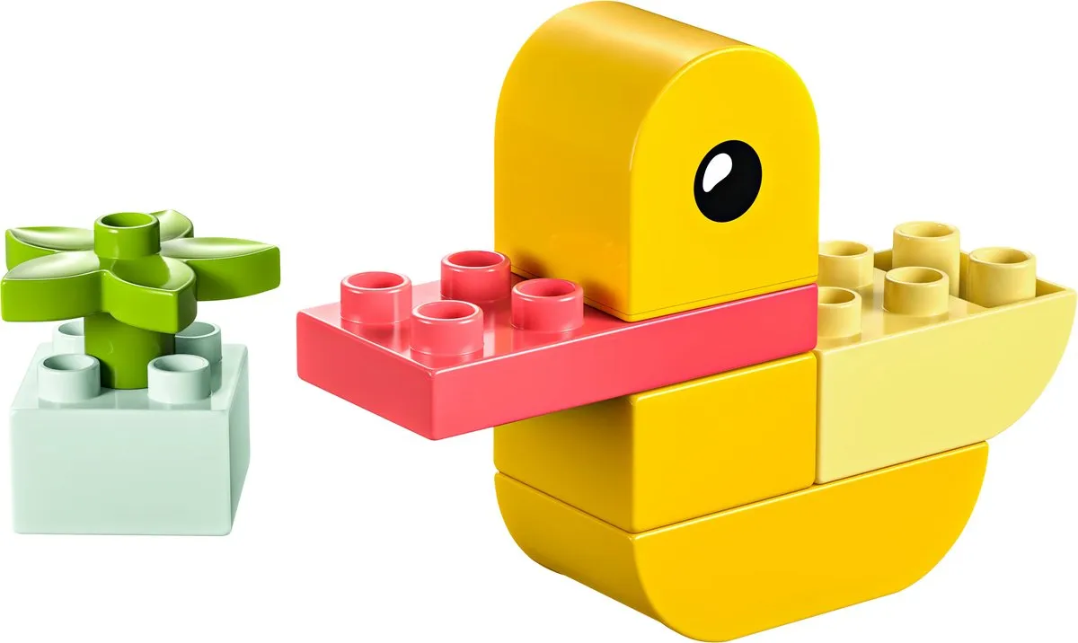 LEGO Duplo 4-in-1 Mijn Eerste Eend - 1 Stuk - Meerkleurig
