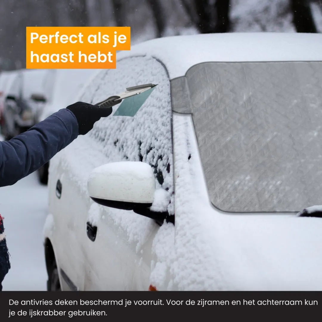R2B IJskrabber & Anti-Vries Deken Auto - IJsdeken & Ruitenkrabber
