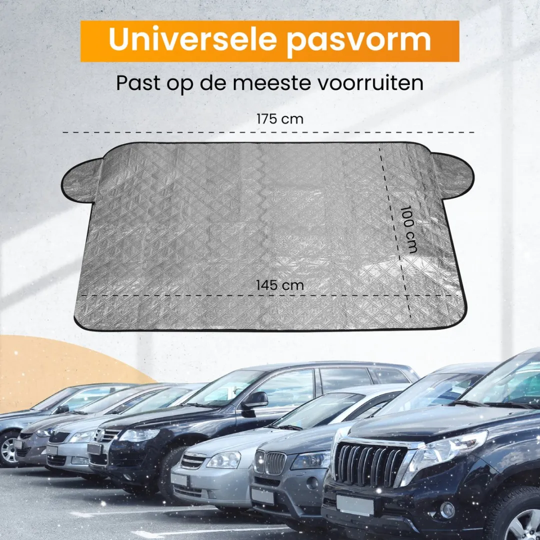 R2B IJskrabber & Anti-Vries Deken Auto - IJsdeken & Ruitenkrabber