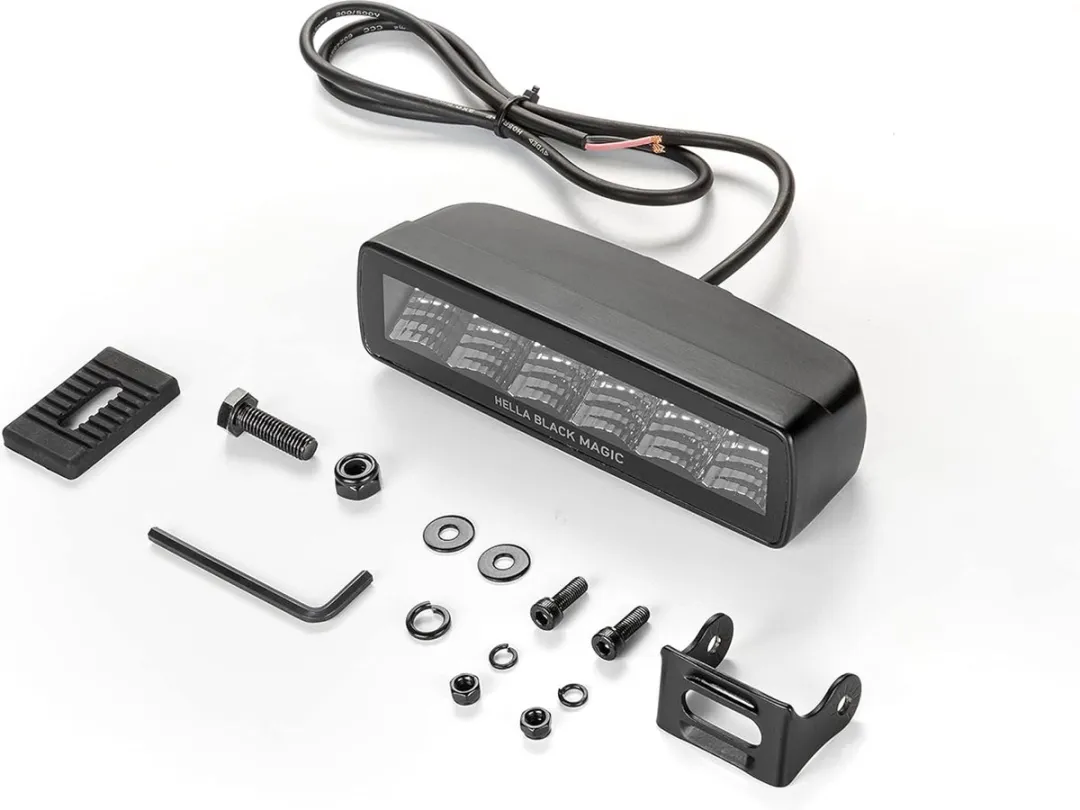 Hella 1FB 358 176-201 LED Spotlight Black Magic Mini Lightbar - Geel