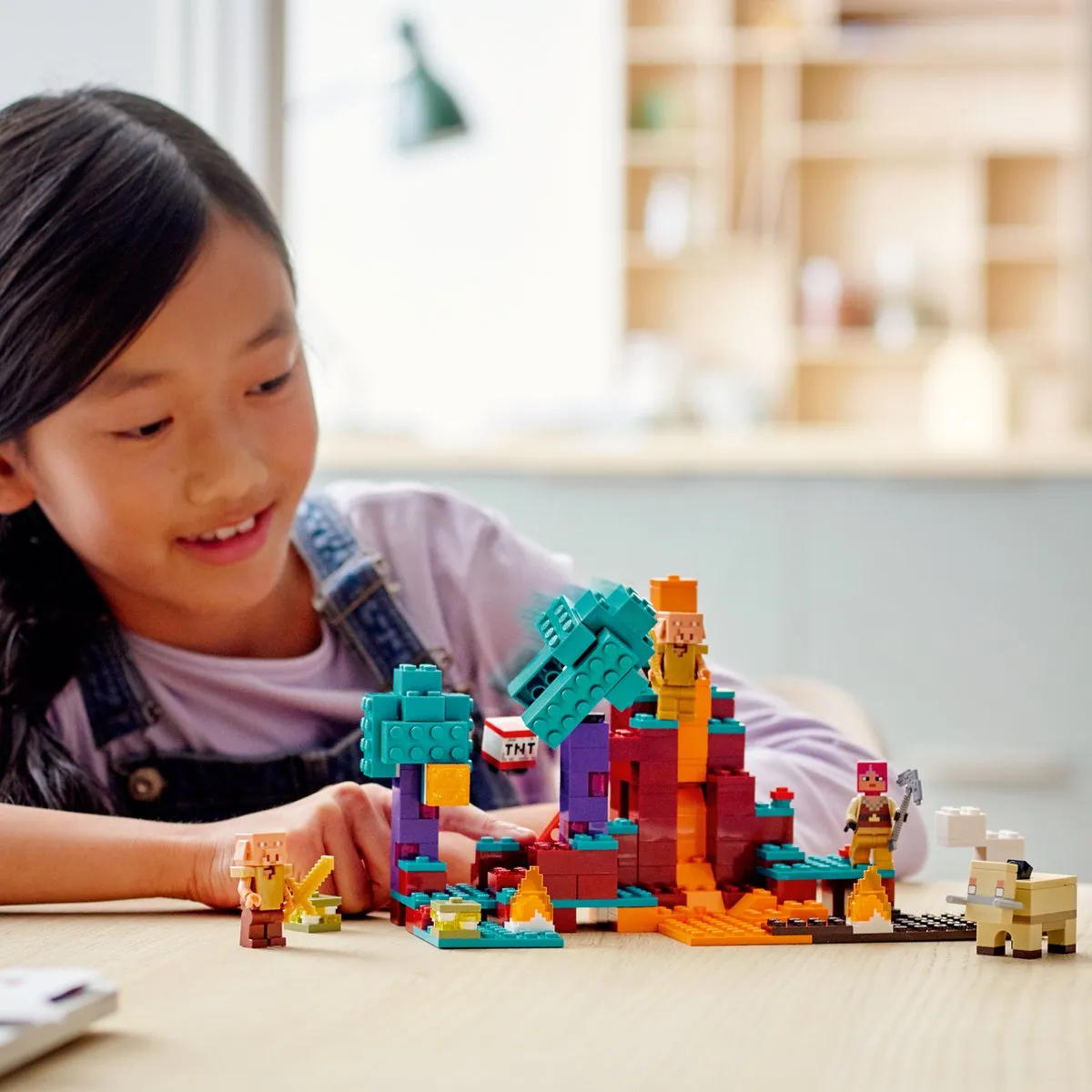 LEGO Minecraft Het Verwrongen Bos 21168 - 166 Stukken