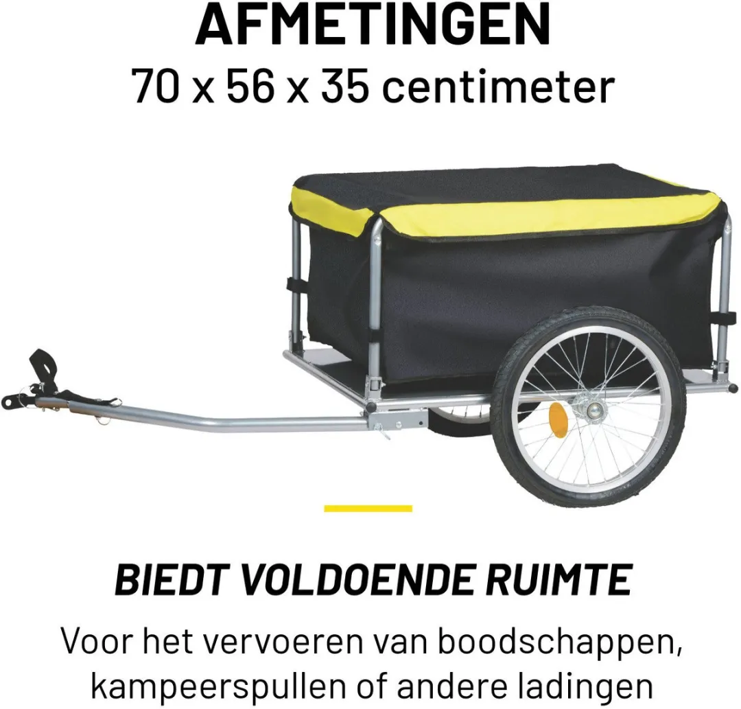 Dunlop Fietskar - Zwart