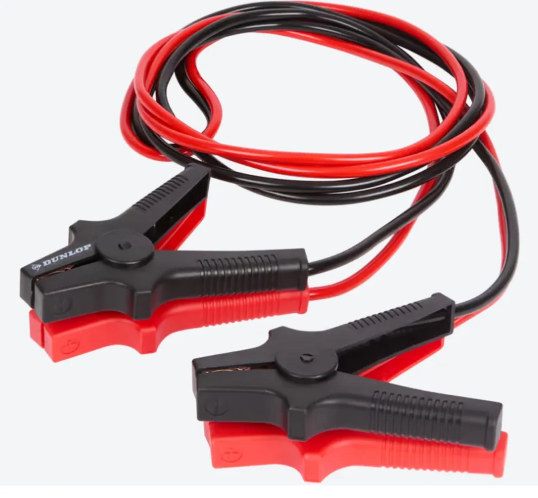Dunlop Startkabels 220A - 16mm² - Rood/Zwart