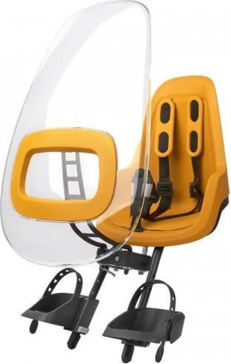 Bobike One Mini Fietsstoeltje Mighty Mustard - afbeelding 6 van 6