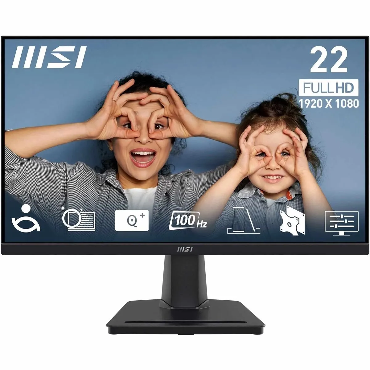 MSI Pro MP225V Monitor 21,4" Full HD - Zwart - afbeelding 6 van 6