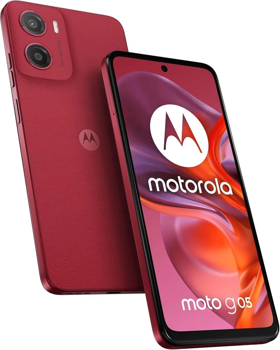 Motorola moto G05 PB6L0011IT - 256GB - Rood