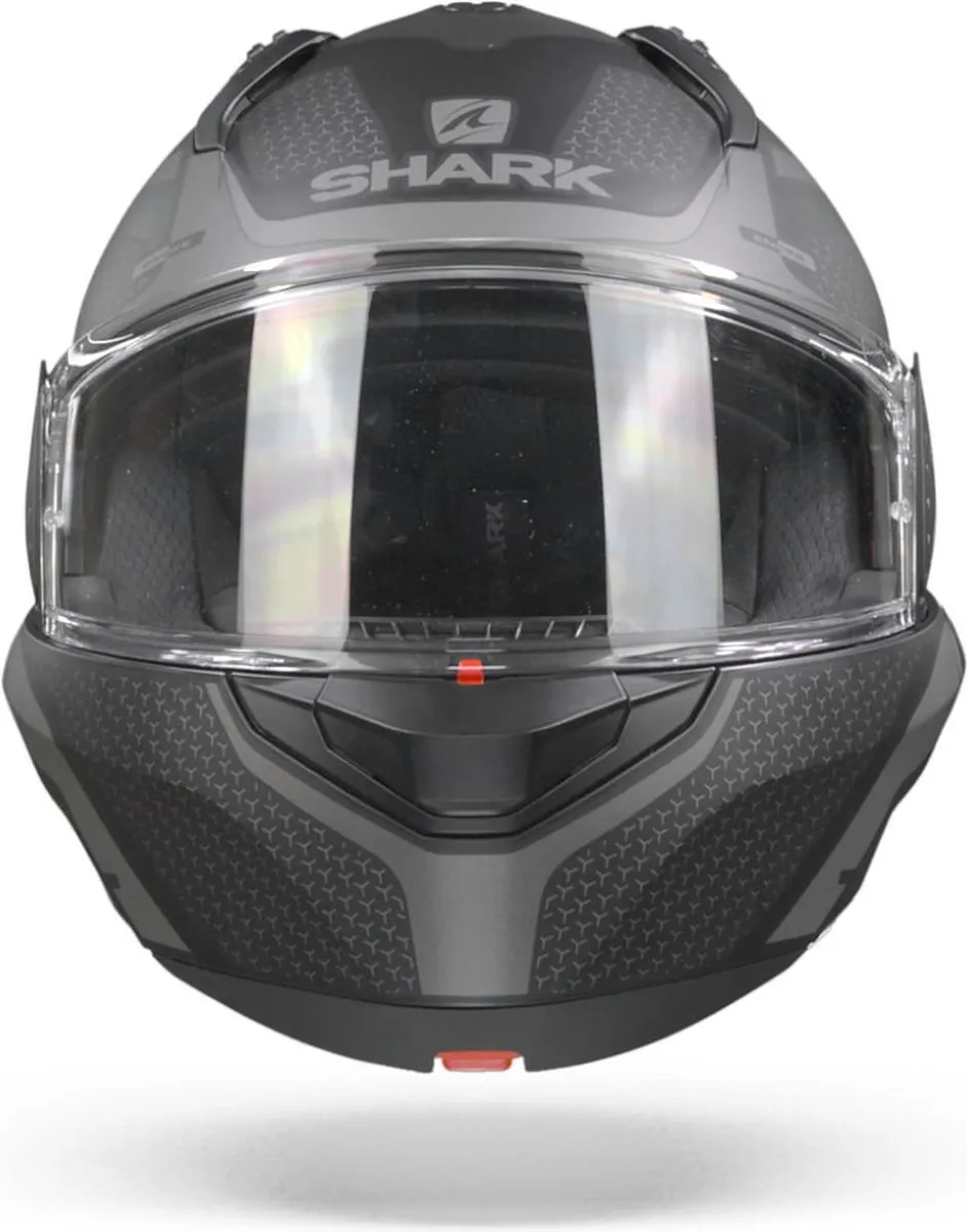 Shark EVO GT ENCKE Motorhelm - Mat Zwart - Maat XS