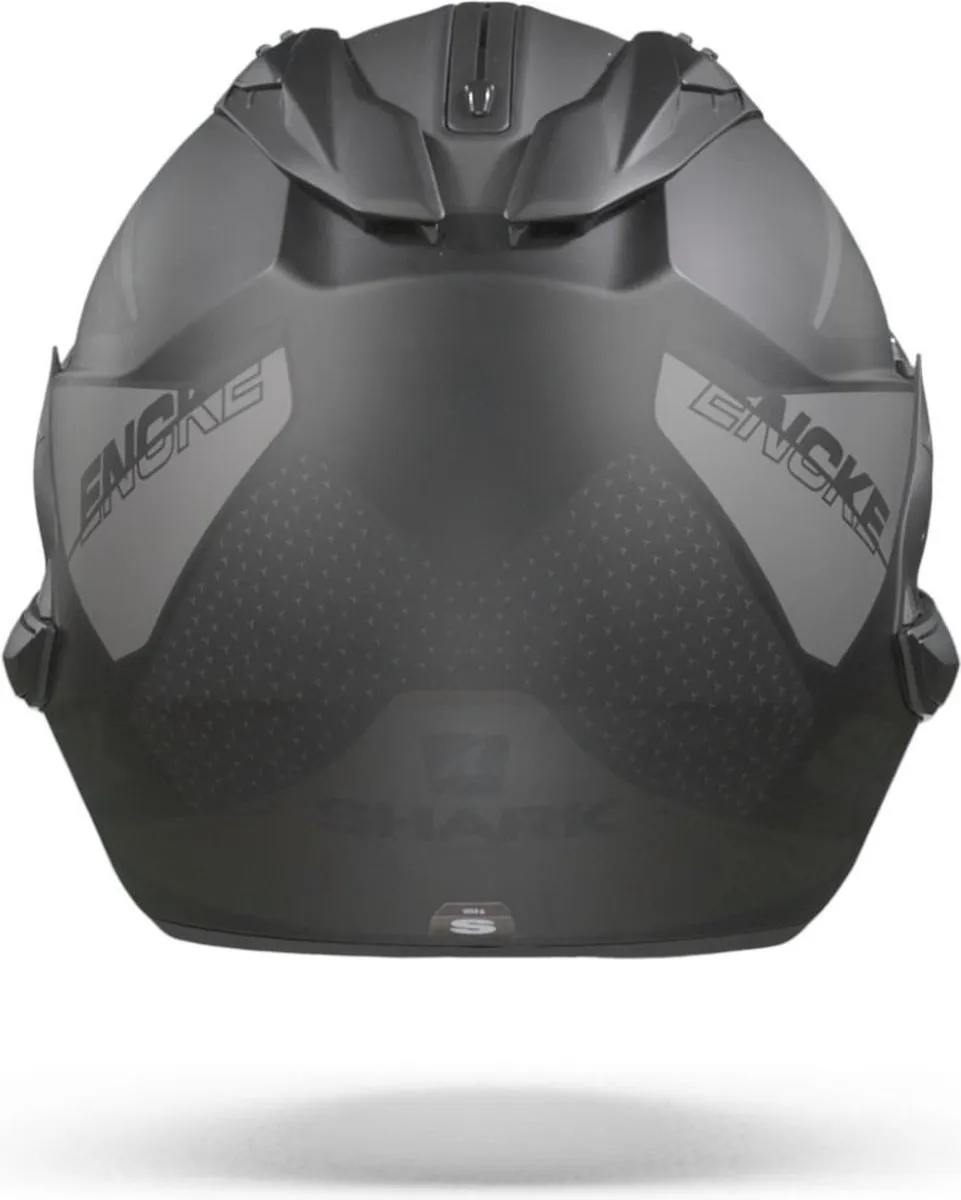 Shark EVO GT ENCKE Motorhelm - Mat Zwart - Maat XS