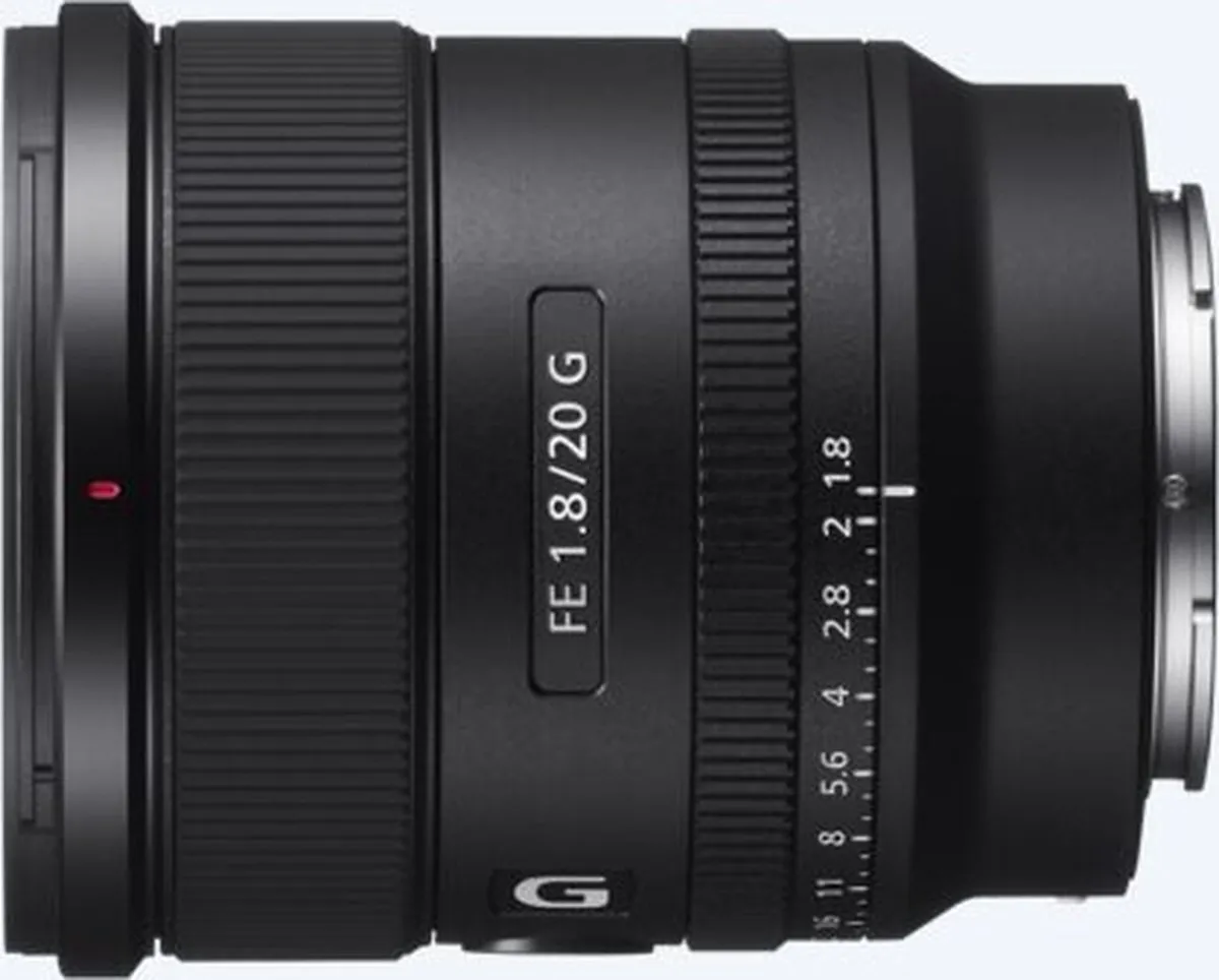 Sony SEL 20mm F1.8 G - 67mm - Zwart