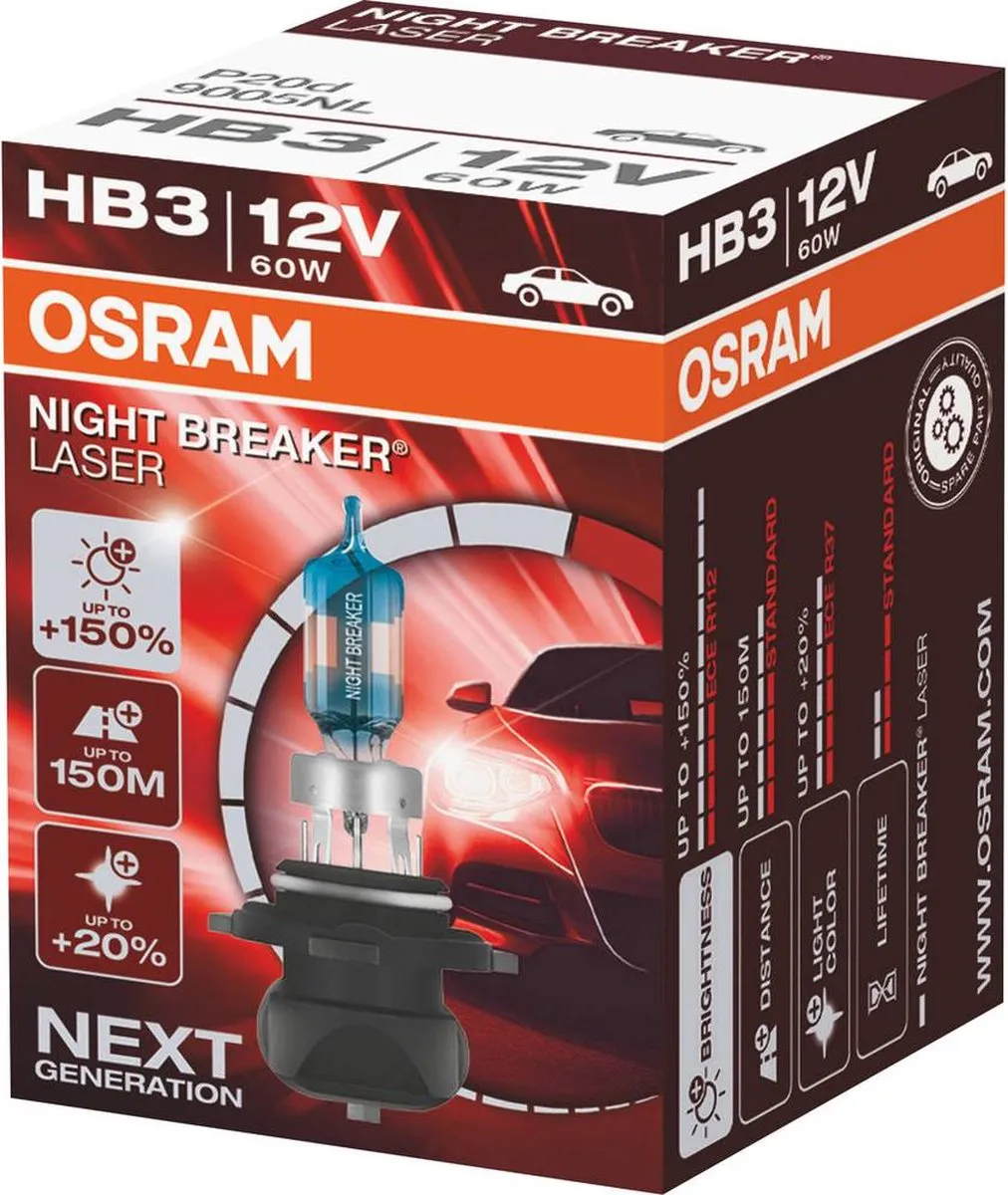 Osram HB3 60W 12V Autolamp