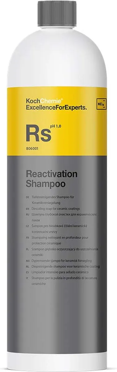 Koch Chemie RS Reactivation Shampoo 1000ml - afbeelding 6 van 6
