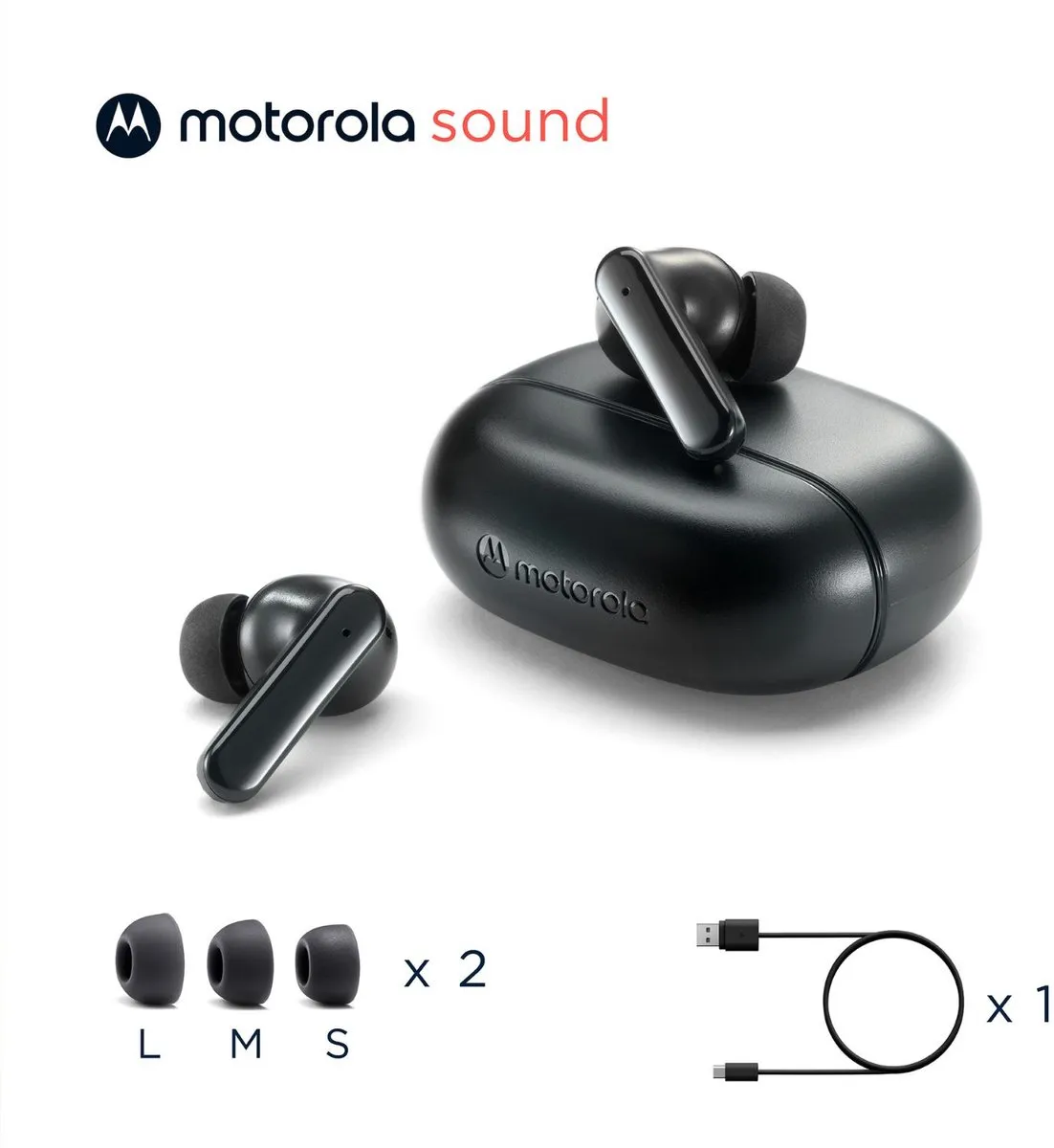 Motorola 16601 Oordopjes - Multicolor - afbeelding 6 van 6