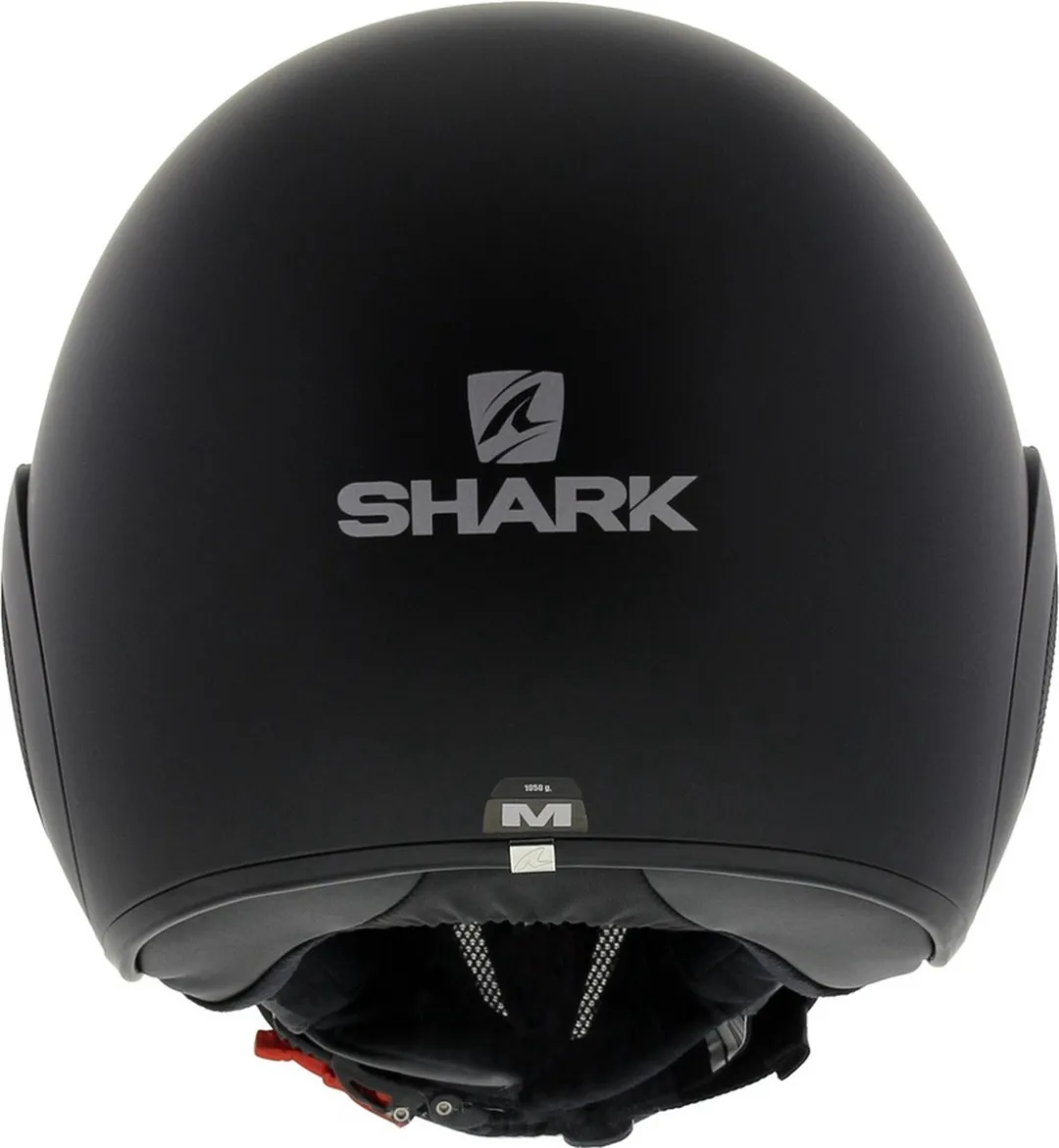 Shark Street Drak Blank Motorhelm - Mat Zwart XS