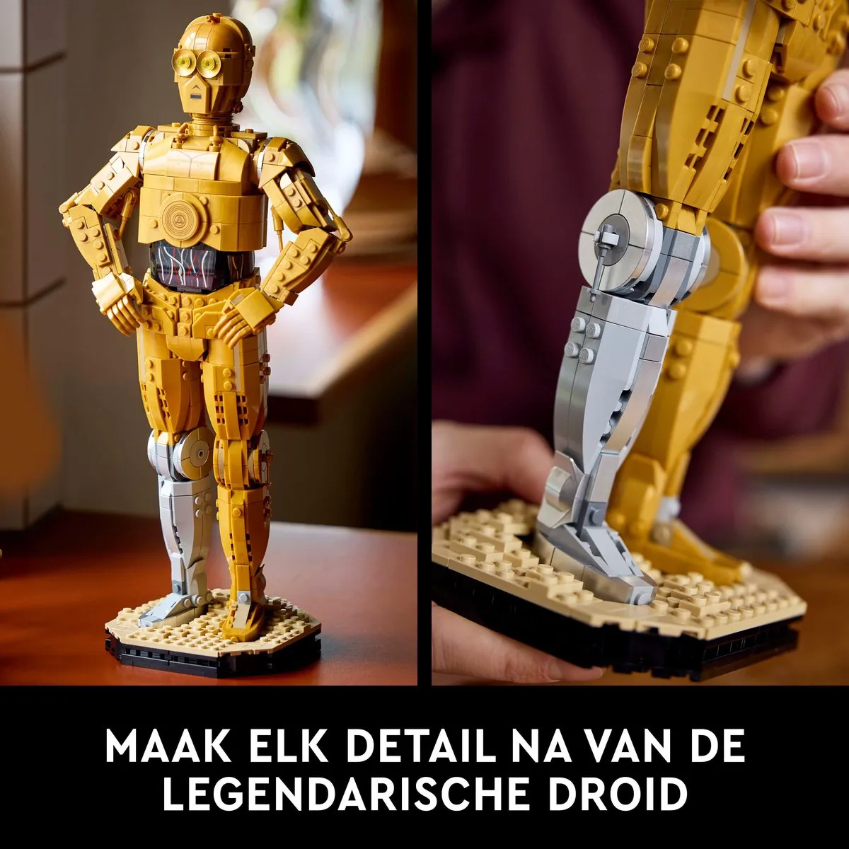 LEGO Star Wars C-3PO Bouwpakket - 1138 Stukken - 2 Minifiguren - Multicolor