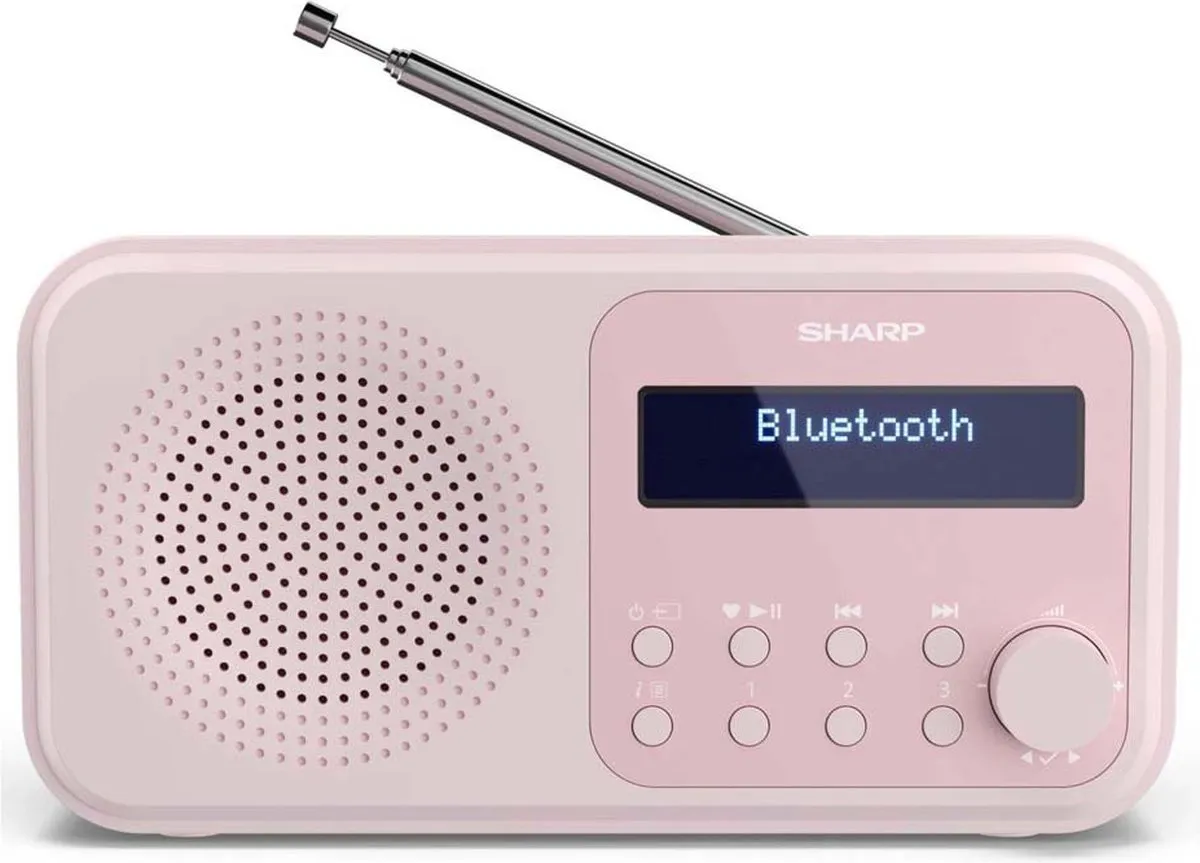 Sharp DR-P420PK DAB/FM Radio - Roze