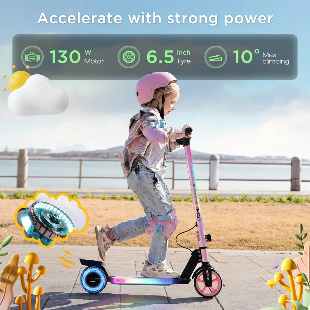 RCB Elektrische Step R12 - 7 Inch - 15 km/u - Zwart