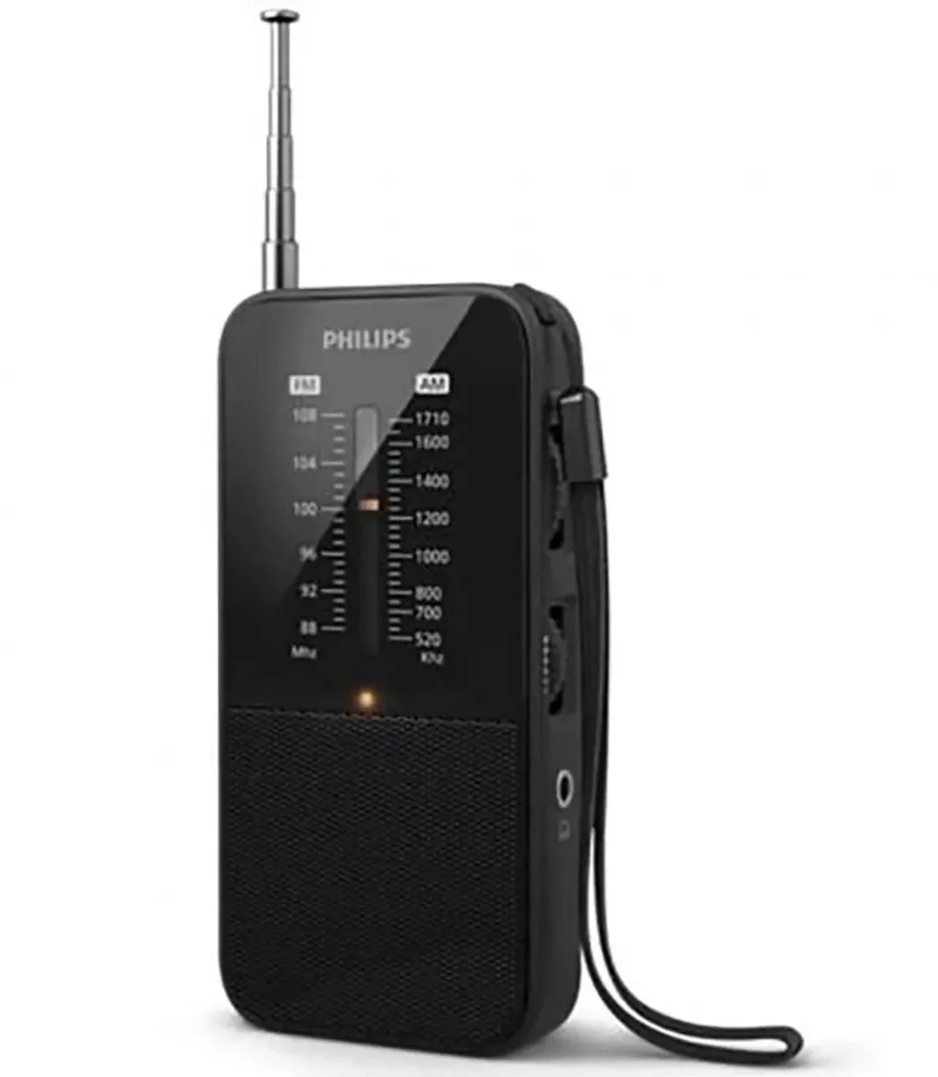 Radio AM/FM player Philips TAR1509/00 Zwart