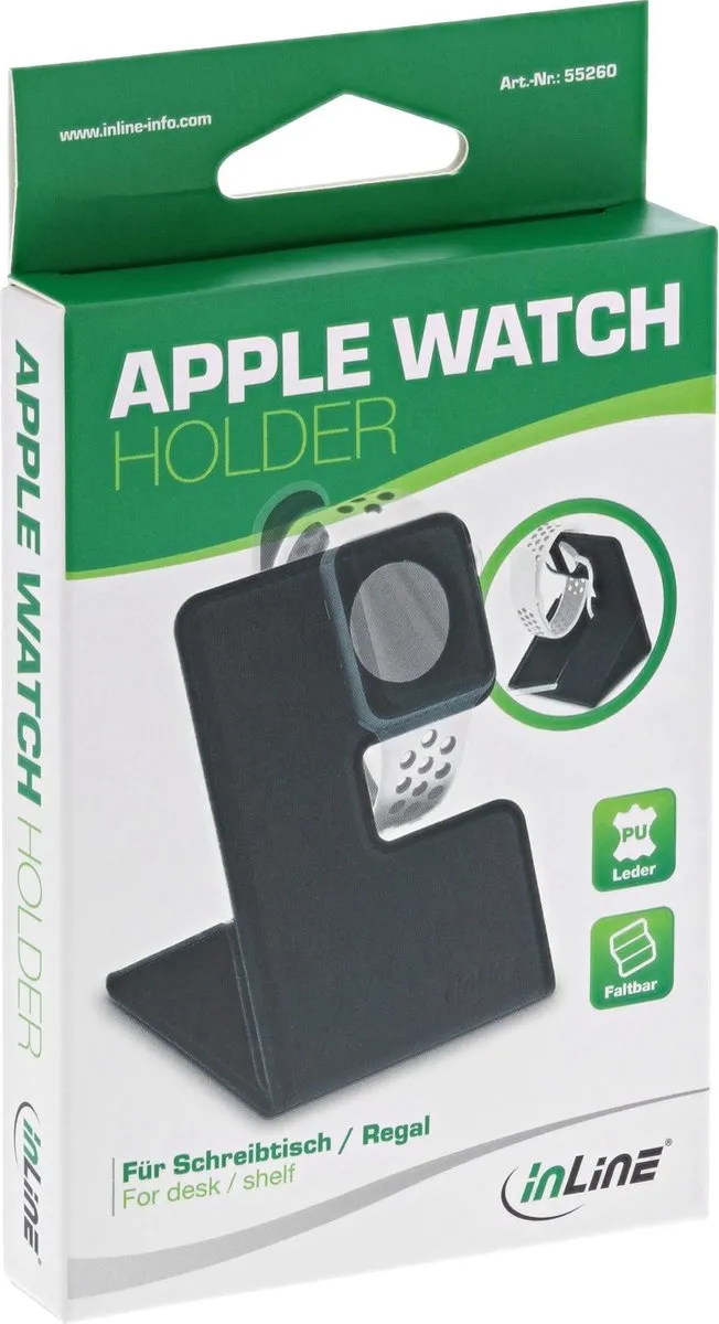 InLine 48090H Houder Smartphone - Zwart