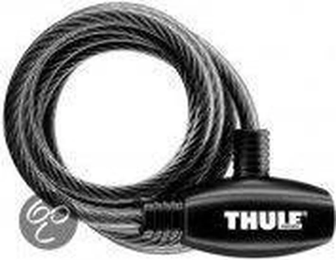 Thule Cable Lock 538 180cm Kabelslot - Zwart
