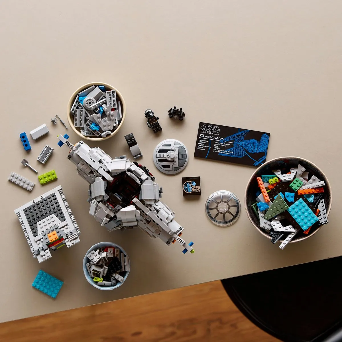 LEGO Star Wars 75382 TIE Interceptor - 1931 Stukken - Meerkleurig - afbeelding 6 van 6