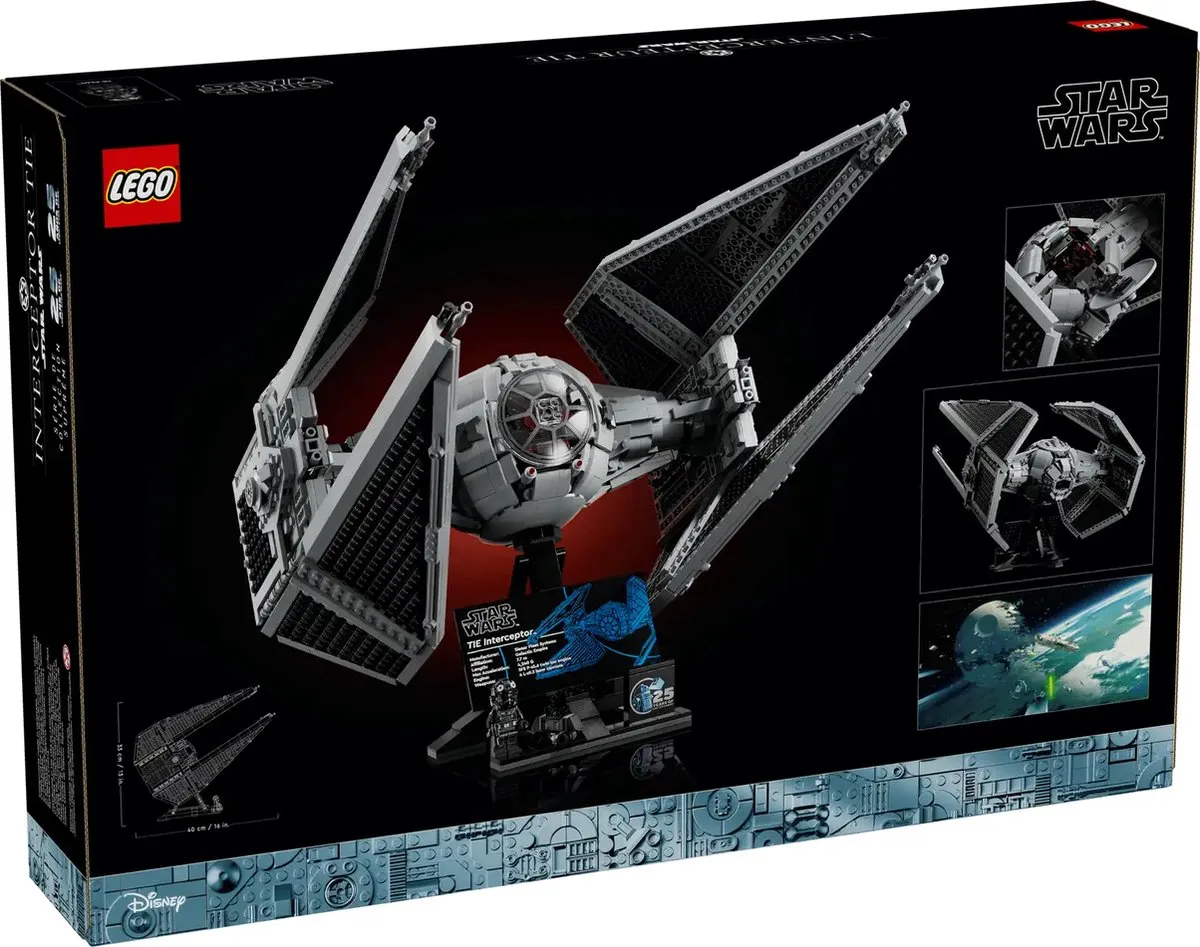 LEGO Star Wars 75382 TIE Interceptor - 1931 Stukken - Meerkleurig