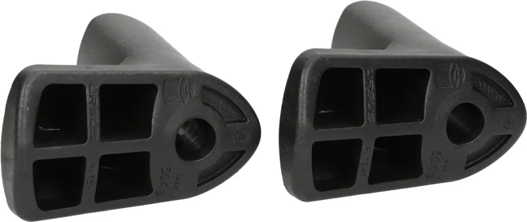 Ursus Big Foot Fietsstandaard - 2 Stuks Zwart