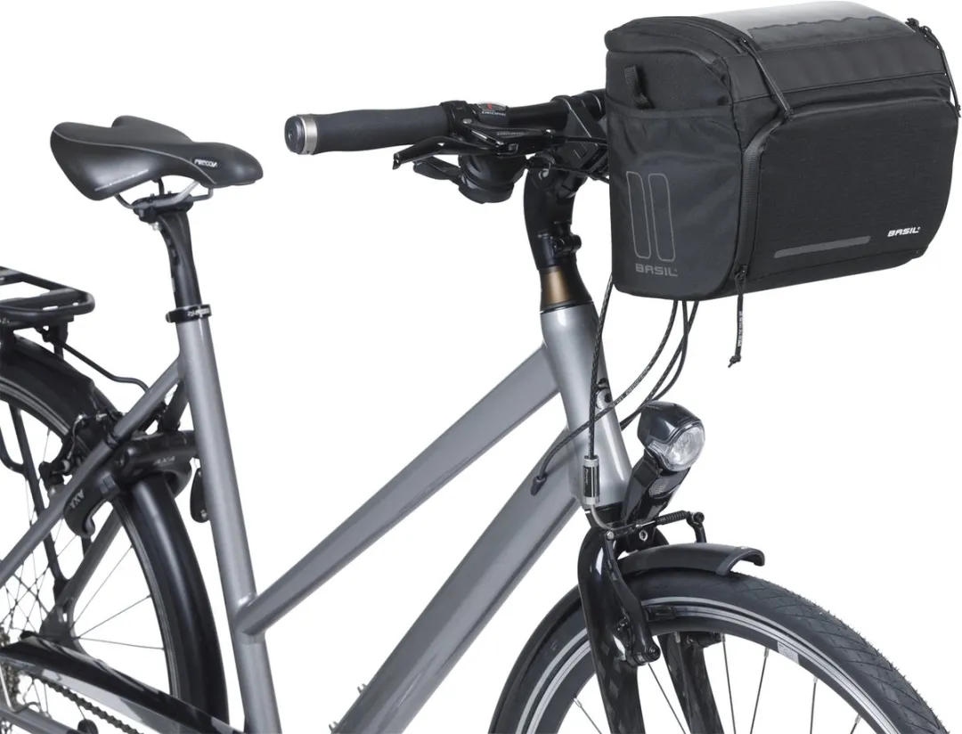 Basil Move Stuurtas 8L - Zwart