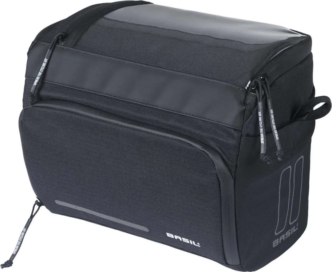 Basil Move Stuurtas 8L - Zwart
