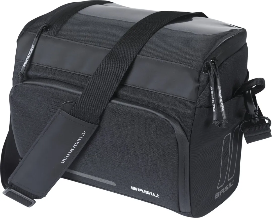 Basil Move Stuurtas 8L - Zwart