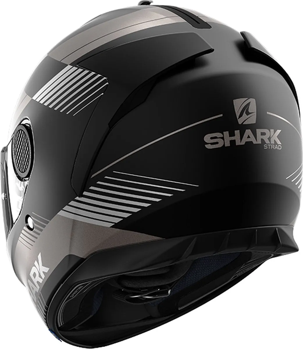 Shark Spartan 1.2 Strad Motorhelm - Maat XS - Mat Zwart