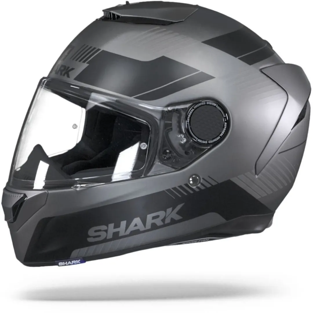 Shark Spartan 1.2 Strad Motorhelm - Maat XS - Mat Zwart - afbeelding 6 van 6